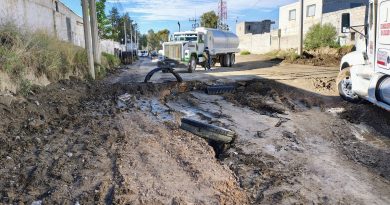 El Carril a San Cristóbal en el parque Industrial Chachapa sentido a la autopista Puebla – Veracruz se ha vuelto intransitable