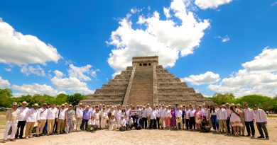Recorre titular de Sectur ruta del Tren Maya con más de 60 embajadoras y embajadores