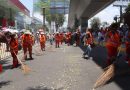 OOSL desplegó operativo especial de limpieza en el Desfile del 5 de Mayo