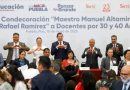 En Puebla no se señala o reprime a las y los maestros por pensar políticamente distinto, dice Armenta.