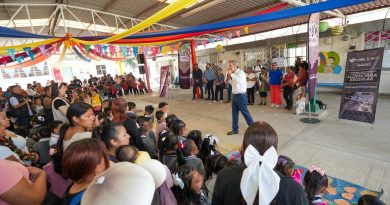 Pepe Chedraui presencia entrega de captador pluvial al Preescolar Jorge Murad Macluf
