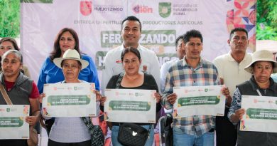Arranca programa “Fertilizando Huejotzingo” para impulsar cosechas del municipio