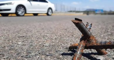 Uso de “Poncha llantas” se castigará hasta con 4 años de prisión en Puebla: Villegas