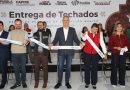 Concluye Gobierno de la Ciudad entrega de 22 techados escolares con captación pluvial en Puebla