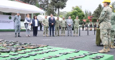 Destruyen en Puebla más de mil armas de fuego