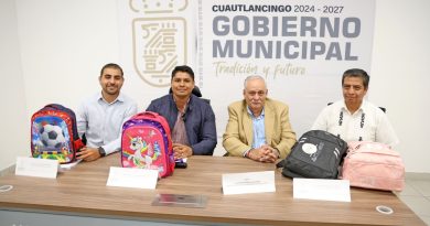 Anuncia Omar Muñoz programa “Escuela Segura”
