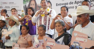 Realiza jornada histórica el Gobierno de Puebla a favor del campo en Huehuetla