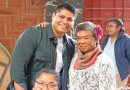 Omar Muñoz y Tere Alfaro festejan a los abuelitos de Cuautlancingo