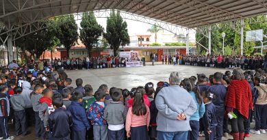 Omar Muñoz lleva el programa “Escuela Segura” a otras tres primarias de Cuautlancingo