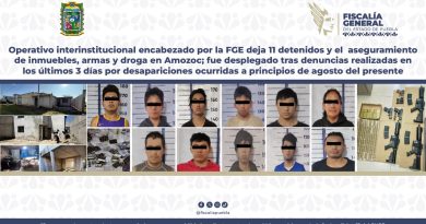 Detienen a 11 personas por desapariciones en Amozoc