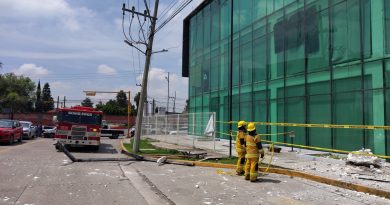Por mala calidad de construcción, se desploma techo del CIS Cuautlancingo