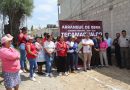 Mateo Hernández da banderazo de inicio para la ampliación de la red de drenaje en el barrio de San José de Meza