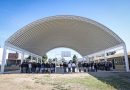 Omar Muñoz inaugura arco techo del bachillerato “Forjadores de Puebla”