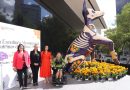 Estatua monumental del Valle de Catrinas de Atlixco llega al Senado