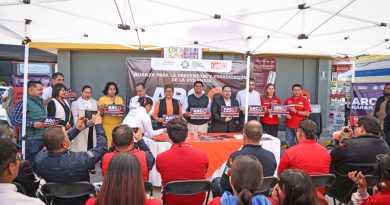 Firma Omar Muñoz convenio de colaboración con la cadena Oxxo para la instalación de “Arcos Naranja”