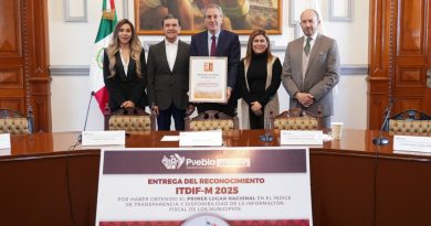 Reconocen a Puebla capital como el municipio más transparente del país