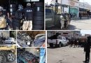 Decomisan en “La 46” tres inmuebles, autopartes, refacciones y llantas robadas