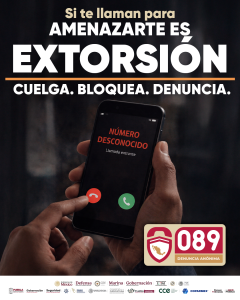 Amenaza es extorsión - v