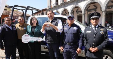 Con nuevas patrullas, gobierno de Puebla refuerza seguridad en Zacatlán