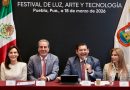 Puebla referente internacional en innovación y cultura con Festival Glow México