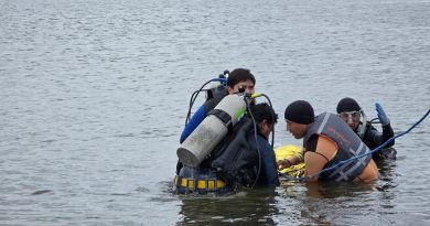 Con operativo coordinado, autoridades estatales encuentran a persona extraviada en laguna de Chignahuapan