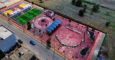 Roberto Solís y Ana Ramírez inauguran el parque Quetzalcóatl en Huejotzingo