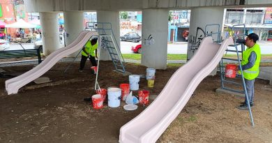 Fortalece Gobierno de Pepe Chedraui mantenimiento al mobiliario urbano para espacios dignos