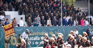 En unidad con patriotismo y orden se realizó el Desfile del 5 de Mayo