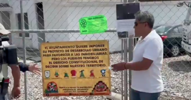 No hay obras hidráulicas en predio de Cholula con pipas de agua, solo se limpió: Artemisa