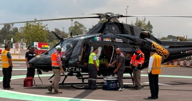 Gobierno del estado prioriza traslado médico aéreo para salbar vidas