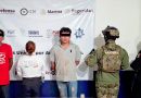 Detienen Policía Estatal y Marina a dos presuntos asaltantes de transporte de carga