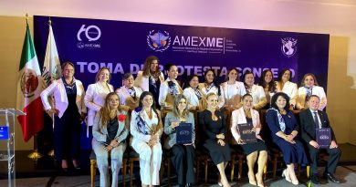 Toma protesta el Concejo Directivo 2025-2028 AMEXME Capítulo Cholula