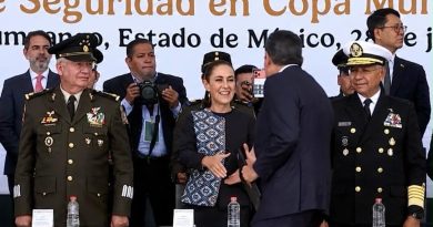 Sheinbaum reconoce a quienes participaron en el Plan Kukulkán; entre ellos, Sergio Salomón