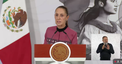 “Buena decisión”, que se cierren escuelas militarizadas: Sheinbaum