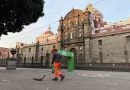 Ayuntamiento mantiene limpios el Zócalo y la Avenida Juárez tras el encuentro entre México e Inglaterra