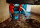 Tras lluvias e inundaciones, realizan labores de lavado en el Puente de Bubas
