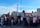 Andrés Villegas dona material de construcción para mejorar la capilla de San Martín de Porres en Tecamachalco