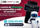 Policía Cibernética alerta sobre suspensión y revisión de cuentas de Whatsapp