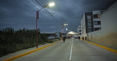 Omar Muñoz entrega reconstrucción de la calle Tlaxcala