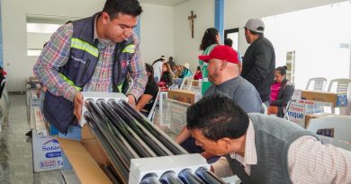 En Huejotzingo avanza la entrega de más de 100 termotanques