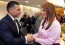 Maiella Gómez acompaña a García Harfuch en su comparecencia en la Jugocopo de la Cámara de Diputados
