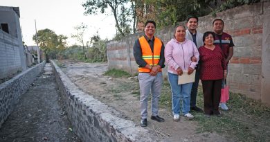Cuautlancingo amplía drenaje sanitario en Sanctorum